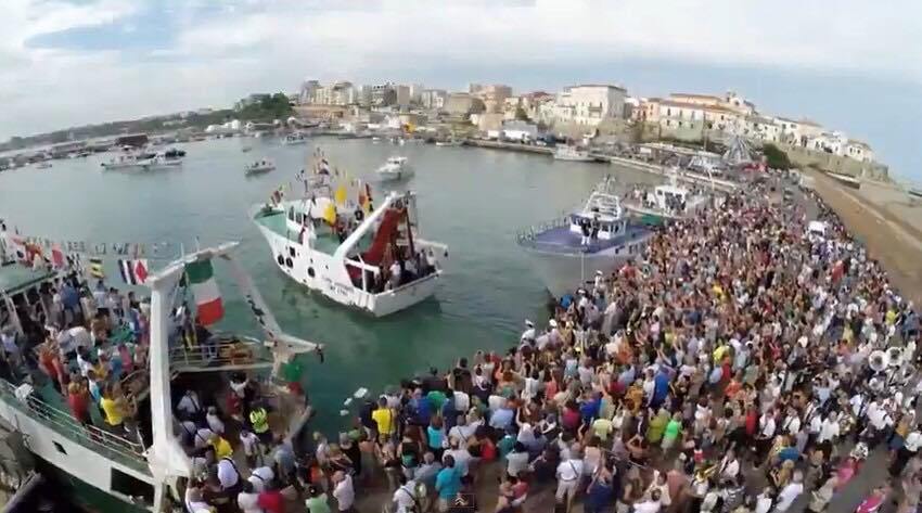 San Basso termoli, procession to the sea