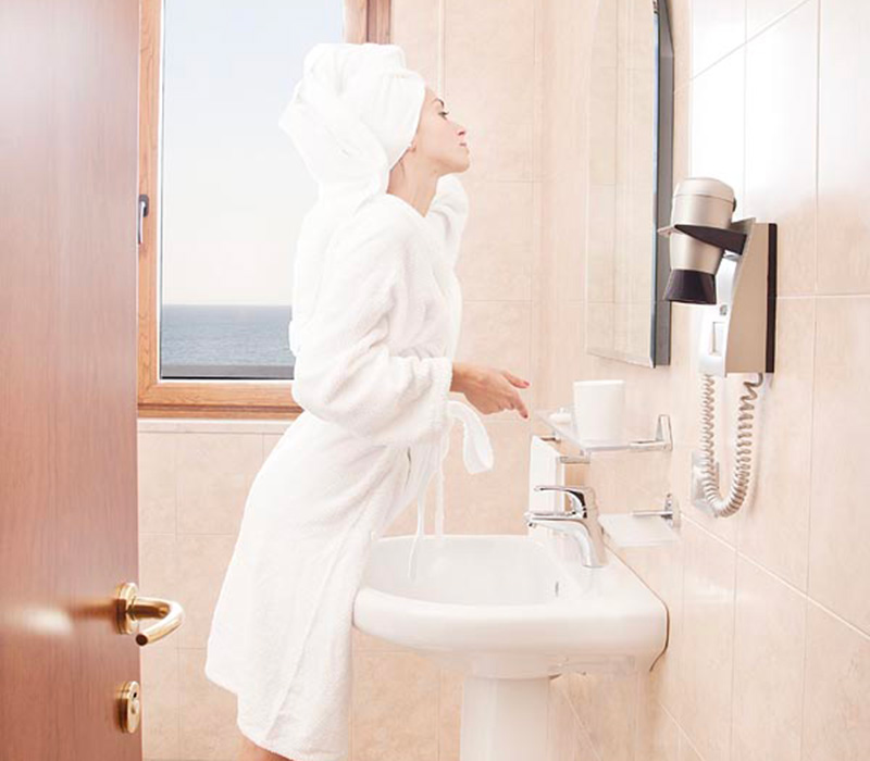 Hotel Meridiano Termoli - Camera Superior il bagno
