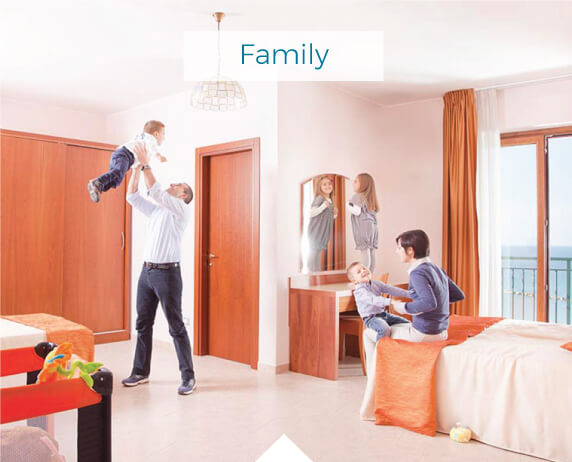 Camere Family - hotel Meridiano Termoli